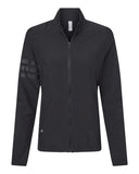 Adidas - Women's 3-Stripes Full-Zip Jacket