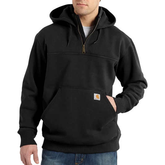 Carhartt Rain Defender® Paxton Heavyweight Hooded Zip Mock Sweatshirt