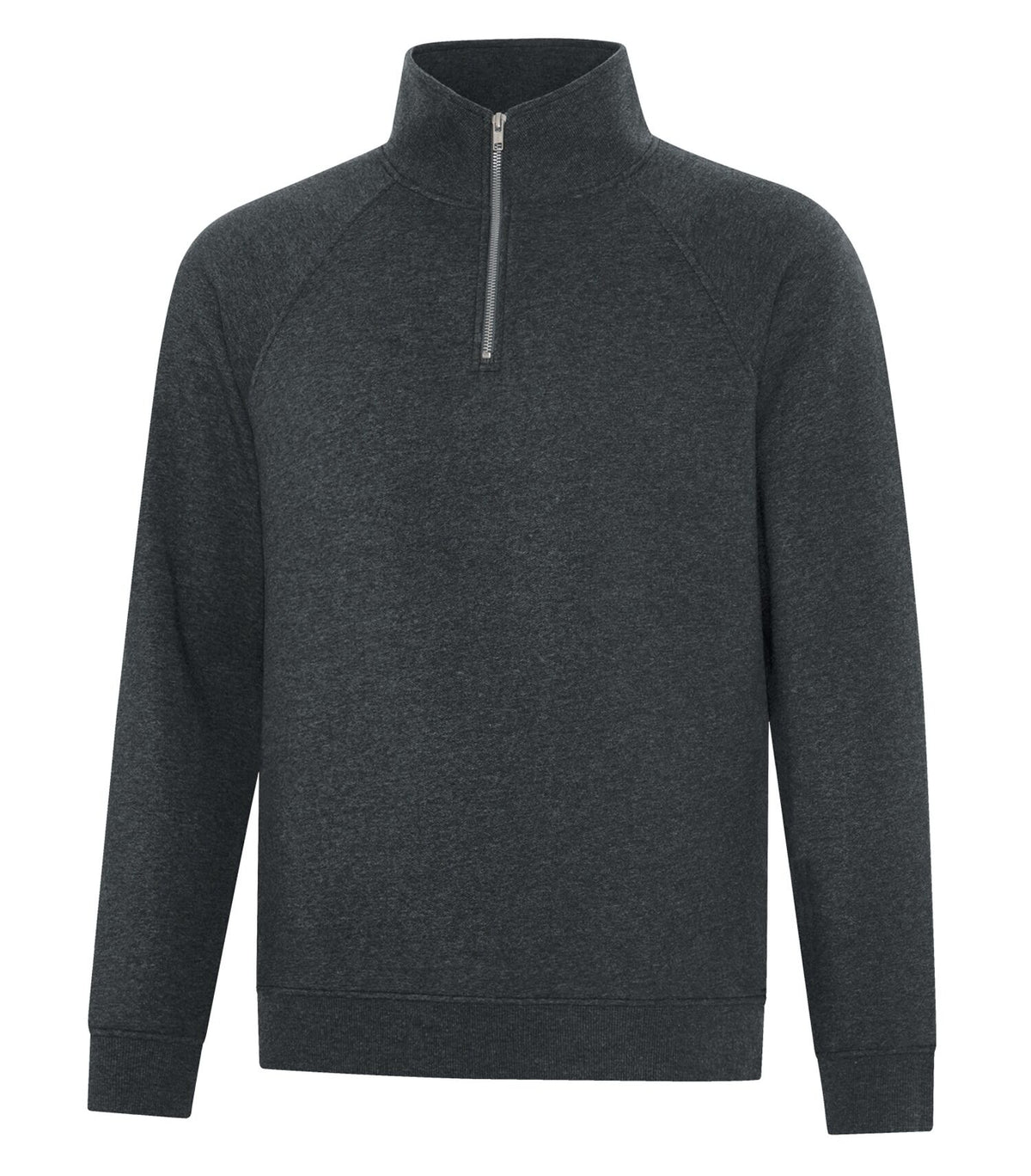 ATC™ Esactive® Vintage 1/4 Zip Sweatshirt - Black Heather
