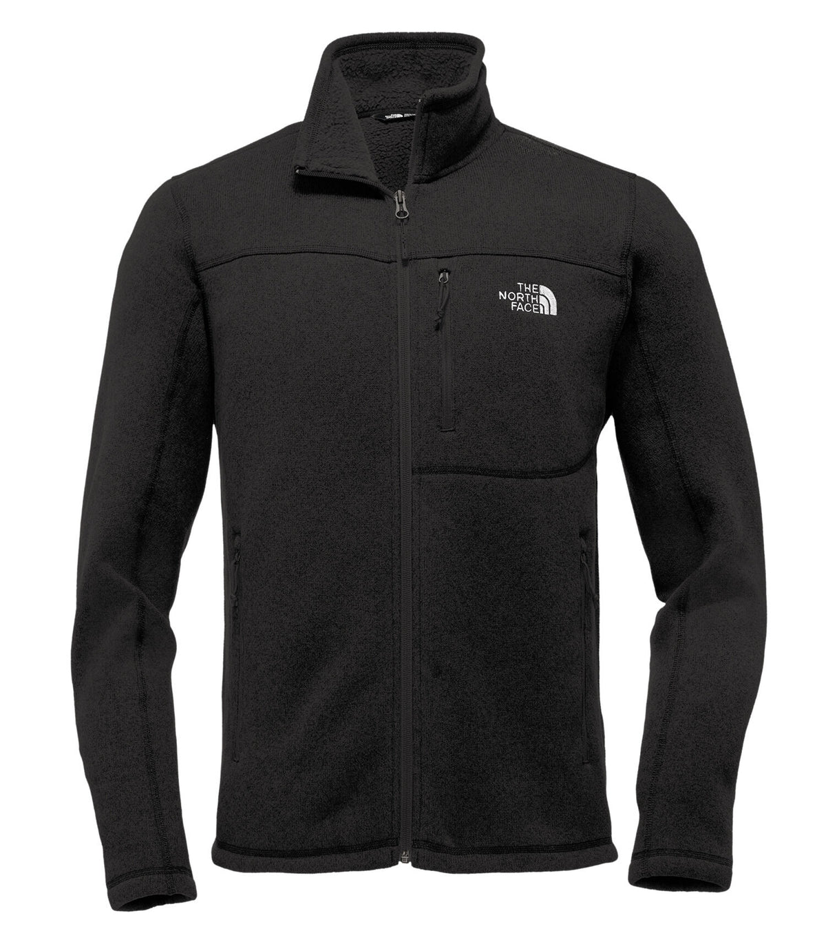 The North Face® Sweater Fleece Jacket - Black