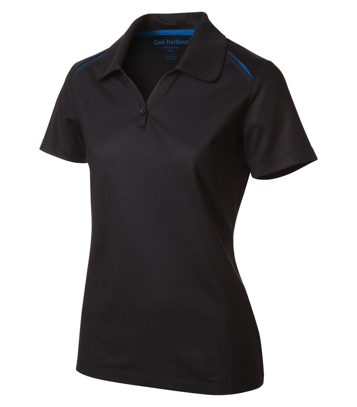 Coal Harbour Snag Resistant Contrast Inset Ladies' Sport Shirt