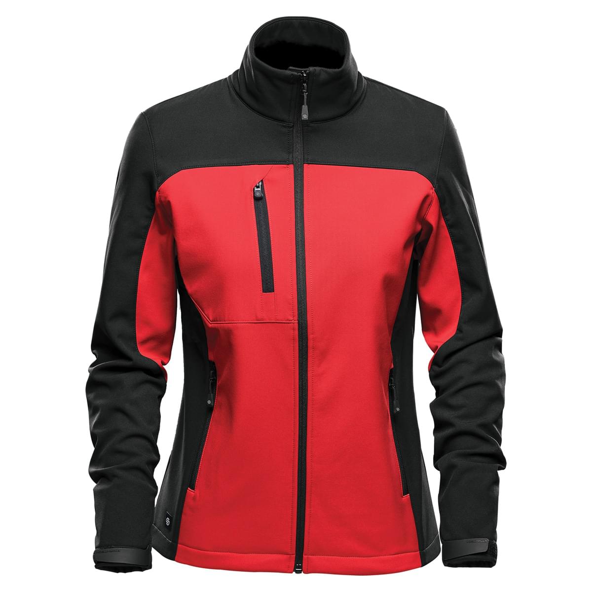 Stormtech - Women's Cascades Softshell - Bright Red / Black