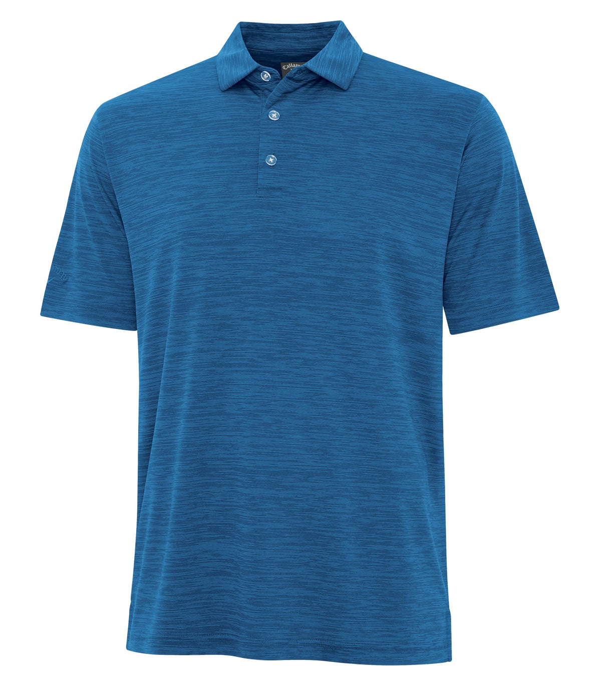 Callaway - Broken Stripe Texture Polo - Blueberry Pancake