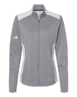 Adidas - Women's Textured Mixed Media Full-Zip Jacket