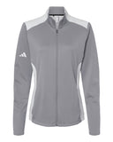 Adidas - Women's Textured Mixed Media Full-Zip Jacket