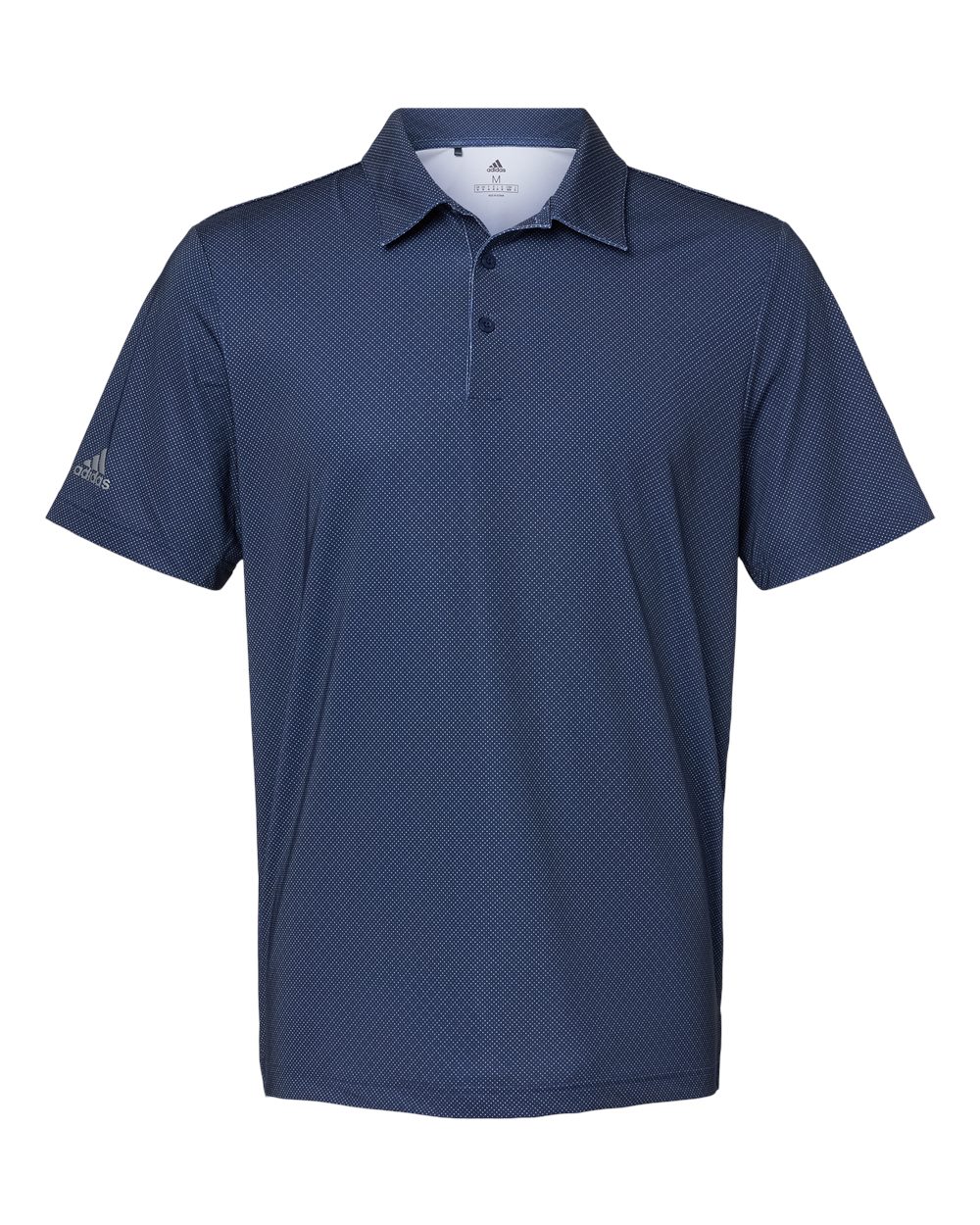 Adidas - Diamond Dot Print Polo - Navy Blue/White