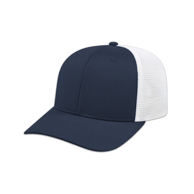 Flexfit 110® Trucker Mesh Back Cap - Navy/White