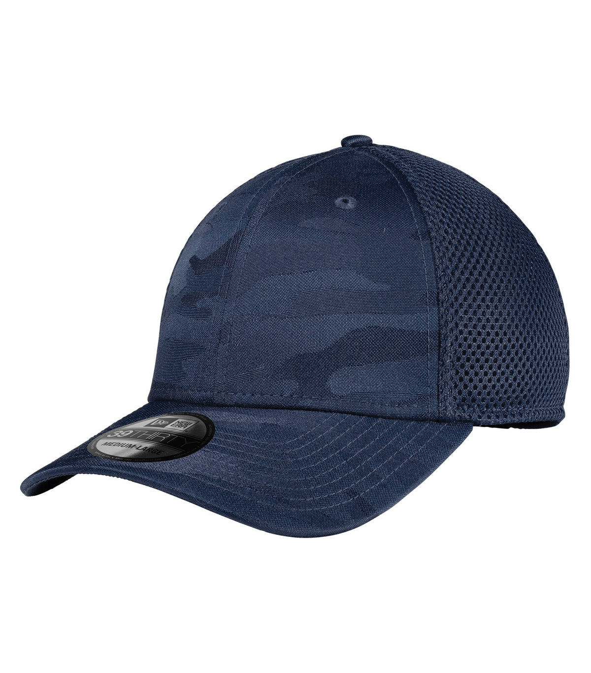New Era - Tonal Camo Stretch Tech Mesh Cap - Navy Camo
