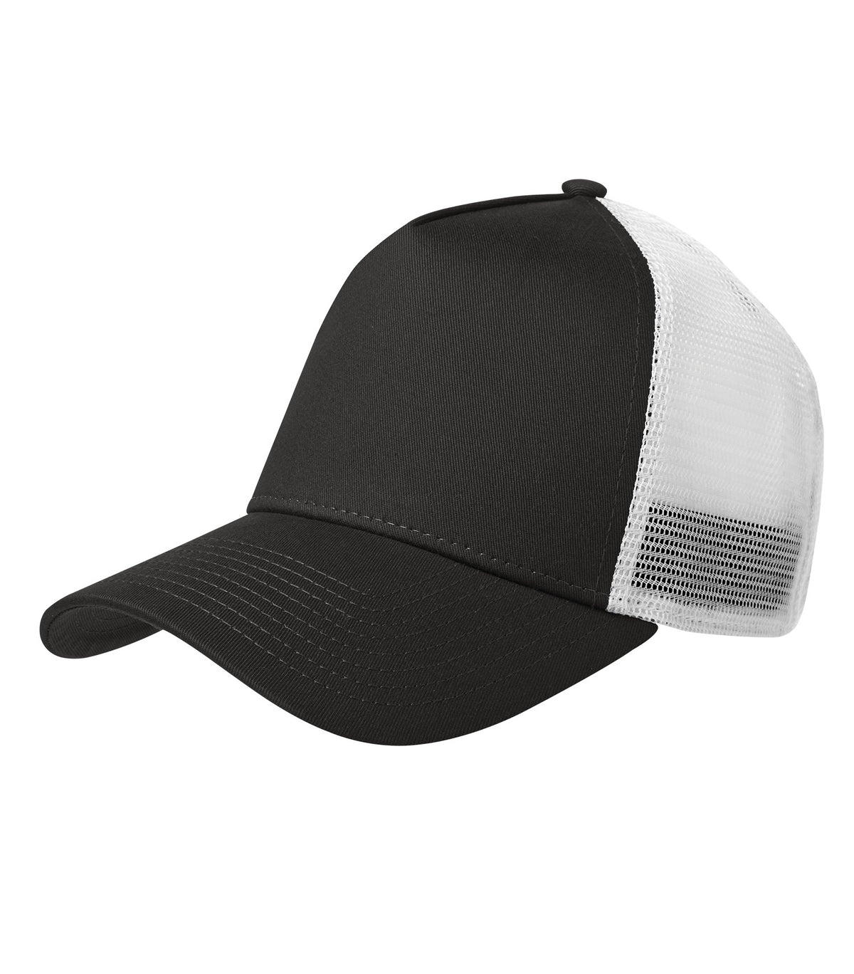 New Era - Snapback Trucker Cap - Black/White