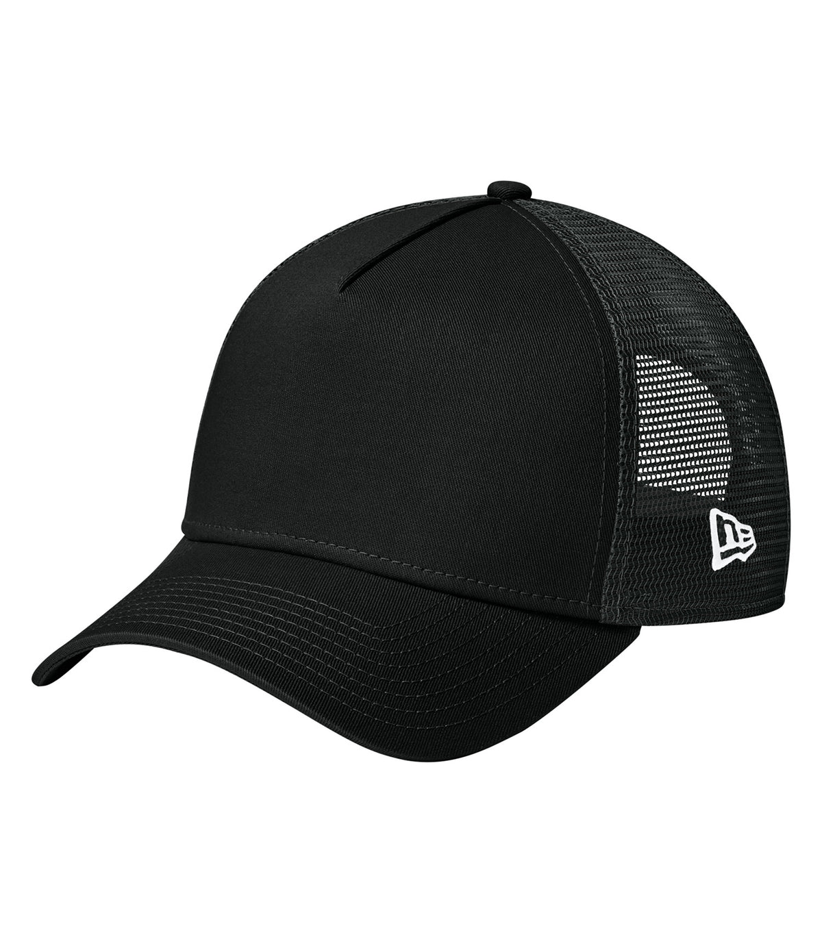 New Era - Snapback Trucker Cap - Flag Black/Black