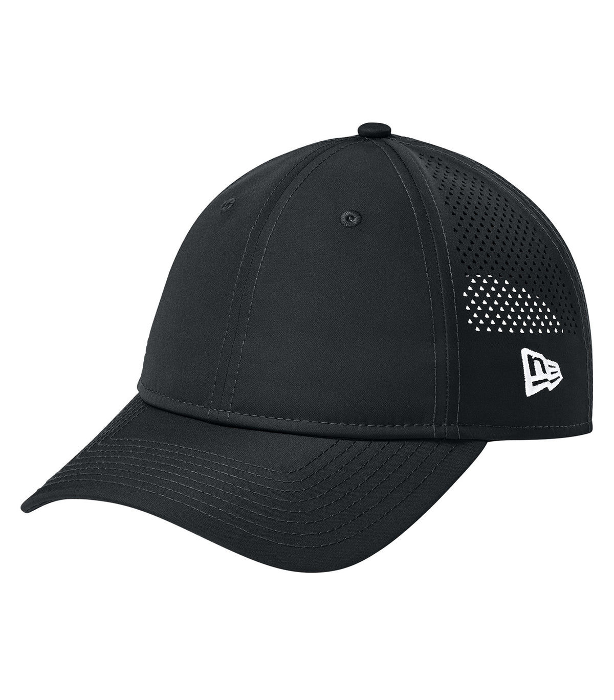 New Era - Perforated Performance Cap - Flag Black