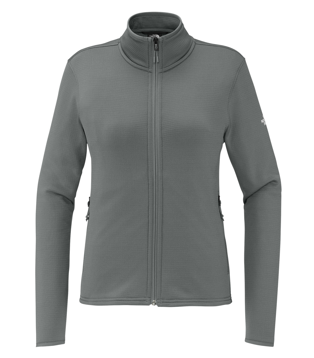 THE NORTH FACE® AIM Full Zip Fleece Ladies' Jacket - Smoked Pearl Grey