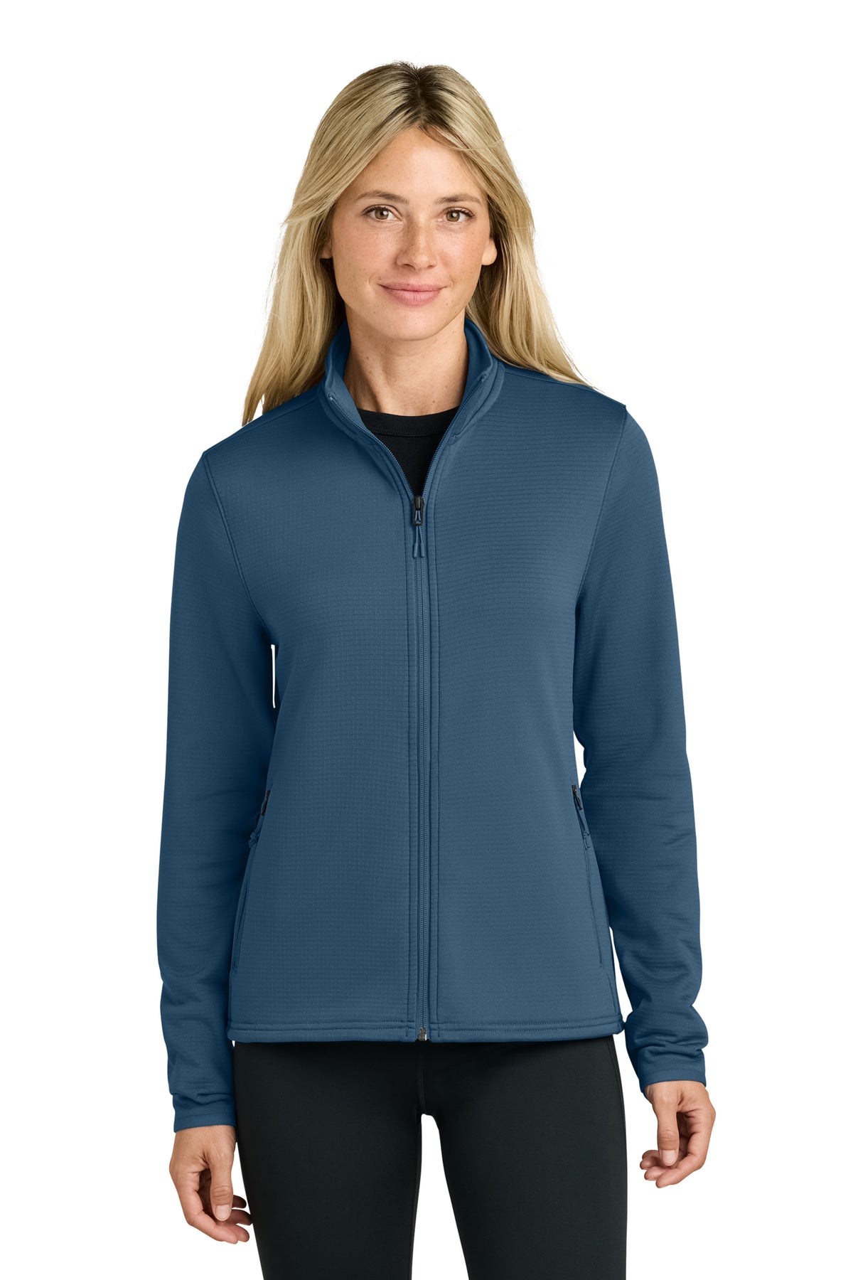 THE NORTH FACE® AIM Full Zip Fleece Ladies' Jacket - Shady Blue