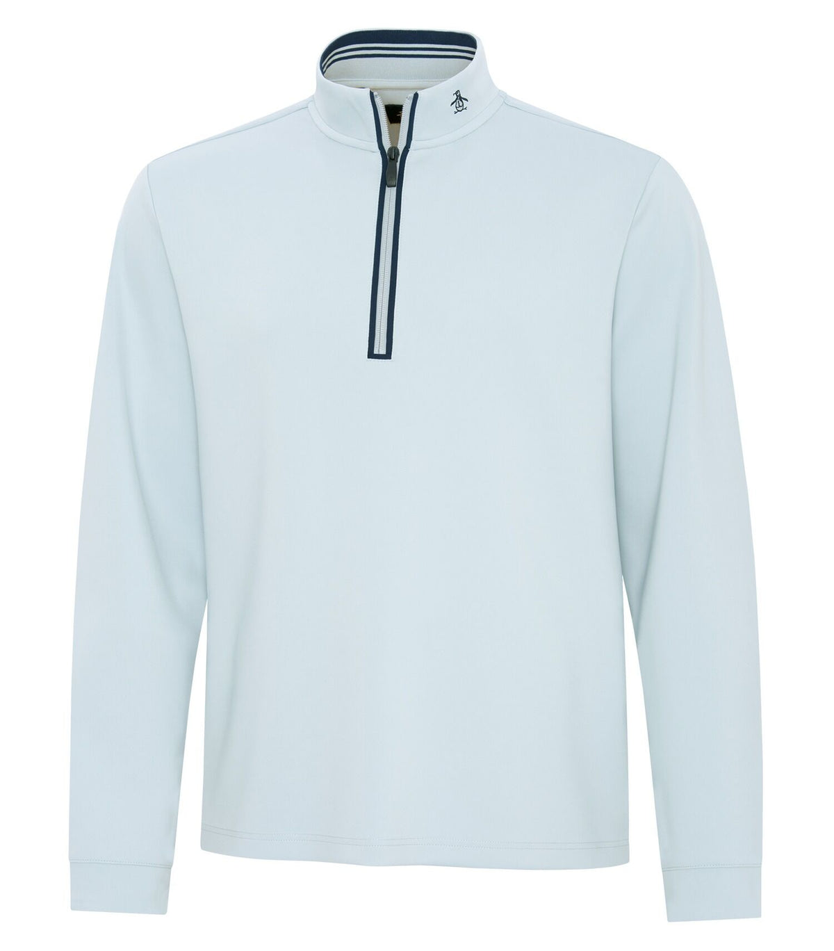 Original Penguin® Clubhouse Mock 1/4 Zip Pullover - Pearl Blue