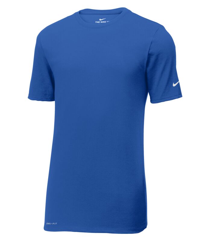 Nike - Dry-Fit Cotton/Poly Tee - Rush Blue