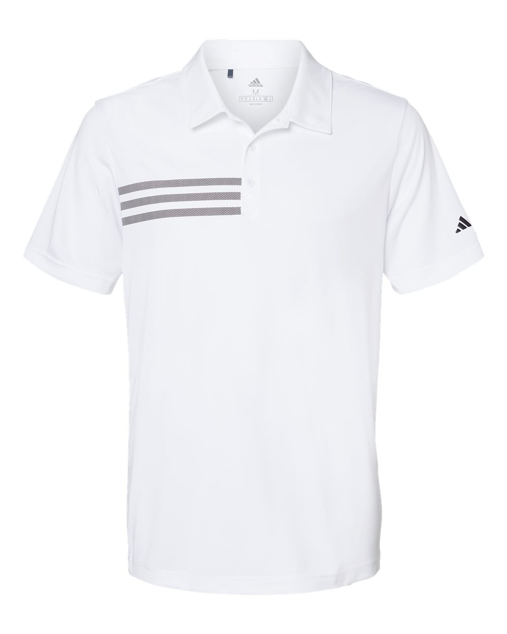 Adidas - 3-Stripes Chest Polo - White/Black